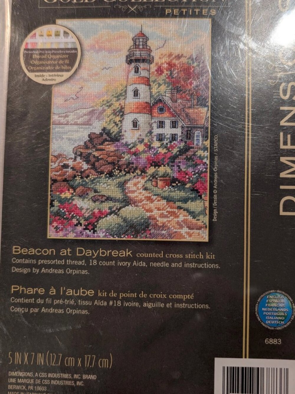 Dimensions Gold Beacon at Daybreak Cross Stitch Kit 6883 - 1372